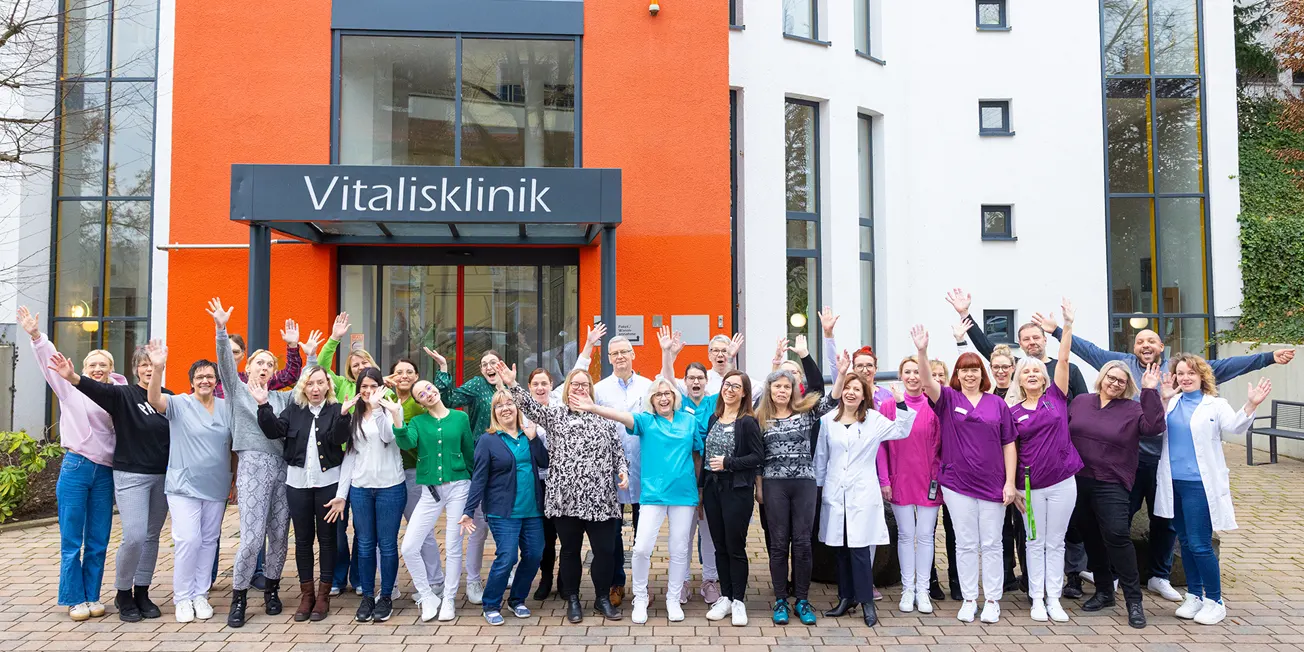 Team der Vitalisklinik Bad Hersfeld – persönliche Begleitung während der Rehabilitation
